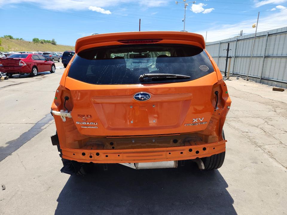 2014 Subaru Xv VIN JF2GPAVC4E8273746 COPART salvage auction — REAR END, Co - Public - Salvage Title, sold $4,800 on 2026-07-27 (photo 6)