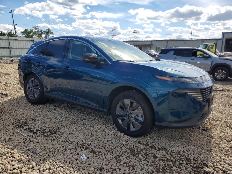 2025 Nissan Murano VIN 5N1AZ3CS1SC120671 COPART salvage auction — SIDE, Il - Salvage Certificate, sold $8,300 on 2026-07-29 (photo 4)