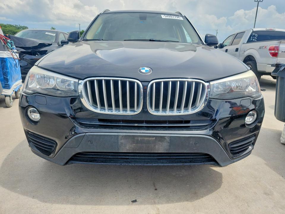 2017 BMW VIN 5UXWX9C33H0W67753 COPART salvage auction — REAR END, TX - SALVAGE VEHICLE TITLE (P), sold $3,250 on 2026-07-16 (photo 5)