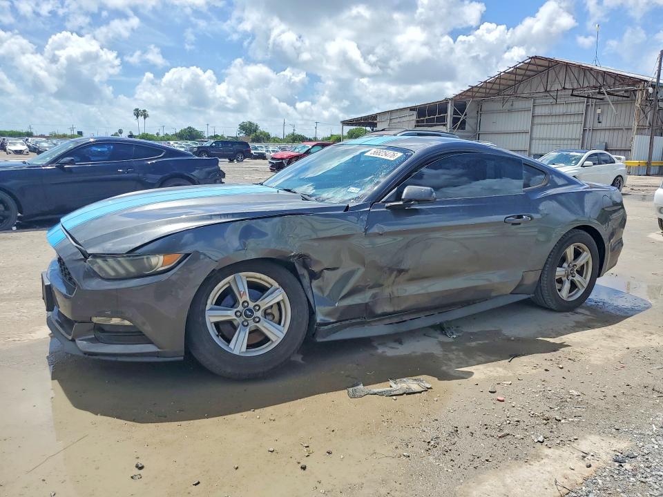 2017 Ford Mustang VIN 1FA6P8AM3H5249824 COPART salvage auction — FRONT END, TX - SALVAGE VEHICLE TITLE, sold $3,350 on 2026-07-30 (photo 1)