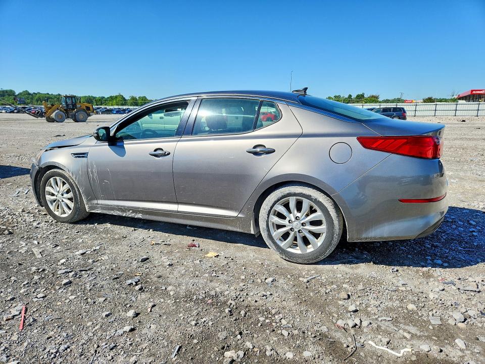 2015 Kia Optima VIN 5XXGN4A73FG352709 COPART salvage auction — FRONT END, IL - SALVAGE CERTIFICATE, sold $600 on 2026-07-27 (photo 2)