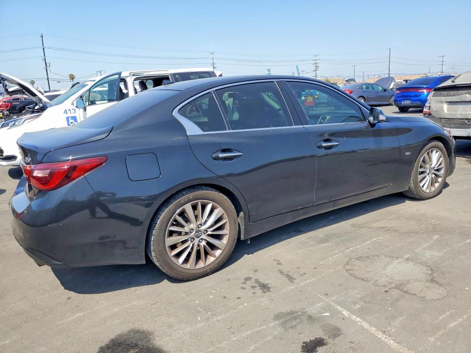 2019 Infiniti VIN JN1EV7AP8KM515659 COPART salvage auction — REAR END, Ca - Salvage Certificate, sold $3,850 on 2026-07-13 (photo 3)