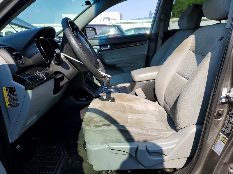 2011 Kia Sorento VIN 5XYKT4A19BG125431 COPART salvage auction — FRONT END, VA - CERT OF TITLE - SALVAGE, sold $1,350 on 2026-07-17 (photo 7)