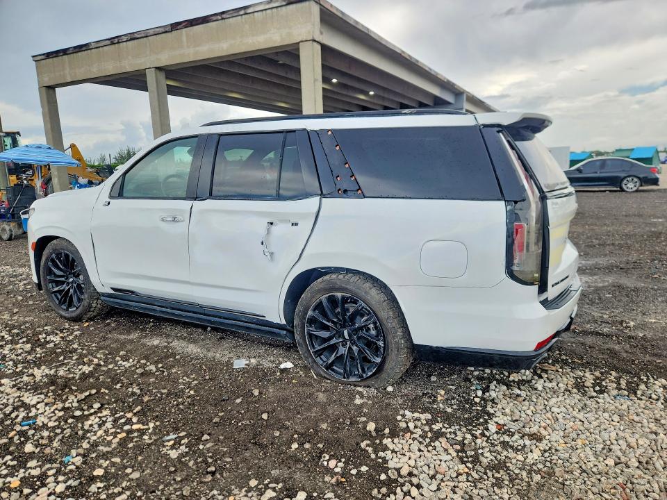 2023 Cadillac Escalade VIN 1GYS3FKLXPR495589 COPART salvage auction — REAR END, Id - Salvage Certificate Of Title, sold $20,700 on 2026-07-02 (photo 2)