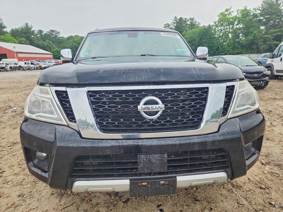 2017 Nissan VIN JN8AY2NE5H9704252 COPART salvage auction — MINOR DENT/SCRATCHES, Mt - Certificate Of Title, sold $4,850 on 2026-07-02 (photo 5)