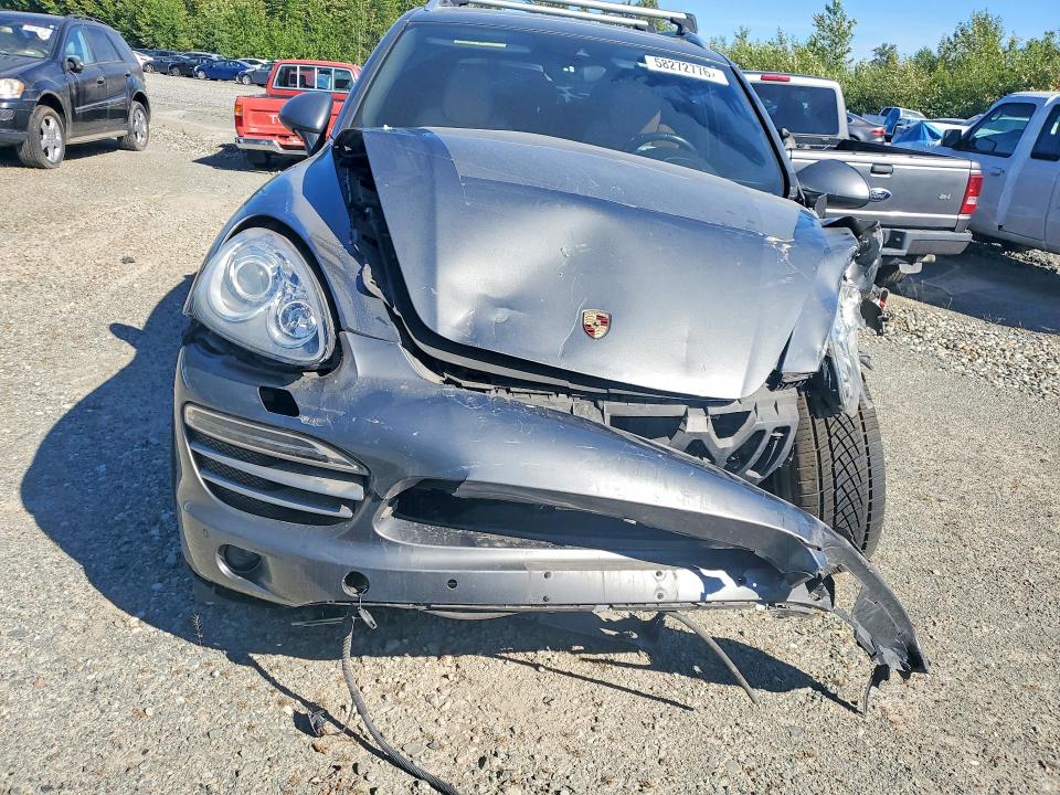 2014 Porsche Cayenne VIN WP1AA2A21ELA94732 COPART salvage auction — FRONT END, Wa - Bill Of Sale-Parts Only, sold $725 on 2026-07-20 (photo 5)