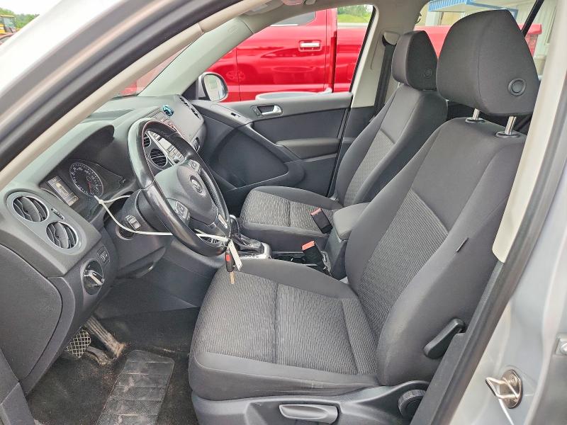 2014 Volkswagen Tiguan VIN WVGBV3AX7EW534572 COPART salvage auction — FRONT END, Wi - Junked Vehicle Bill Of Sale, sold $700 on 2026-07-07 (photo 7)
