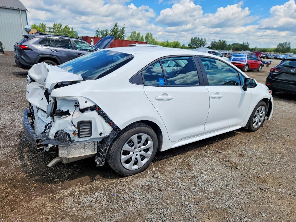 2022 Toyota Corolla VIN 5YFBPMBE9NP384409 COPART salvage auction — REAR END, On - Permit Salvage, sold $7,400 on 2026-07-07 (photo 3)
