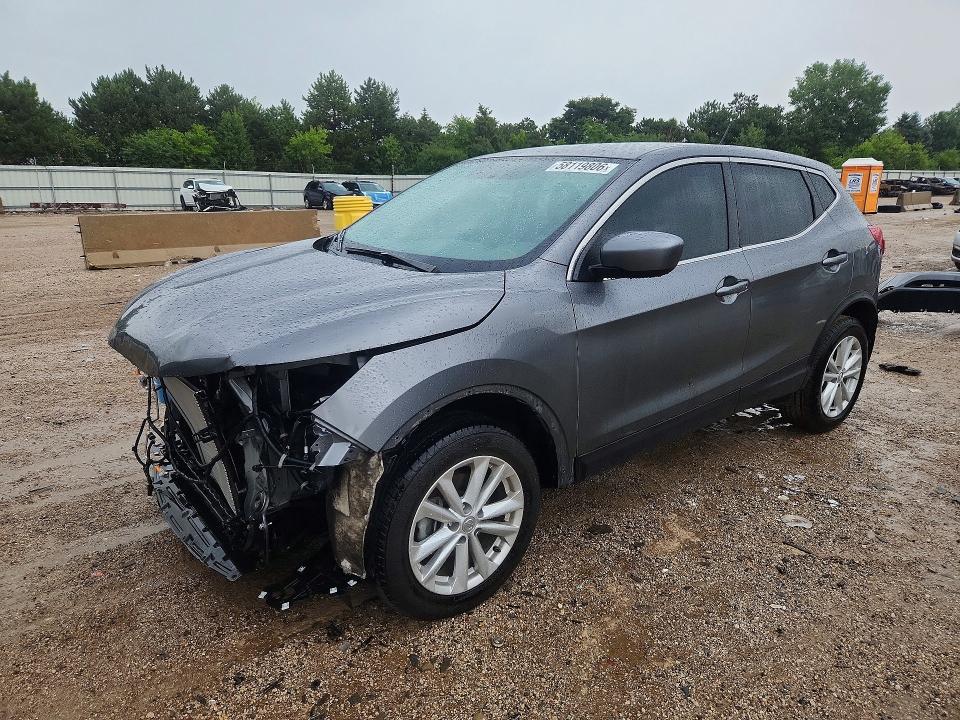 2017 Nissan Rogue VIN JN1BJ1CR9HW133096 COPART salvage auction — FRONT END, Il - Salvage Certificate, sold $1,450 on 2026-07-30 (photo 1)