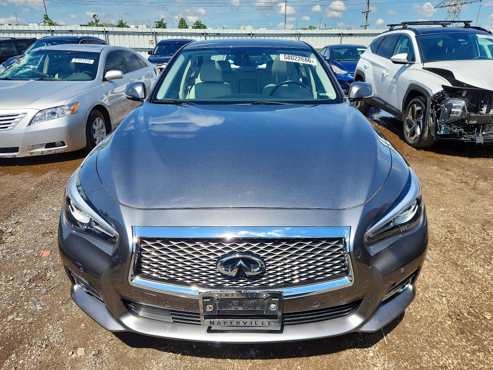 2017 Infiniti VIN JN1EV7AR1HM833276 COPART salvage auction — MECHANICAL, Il - Certificate Of Title, sold $1,550 on 2026-07-09 (photo 5)