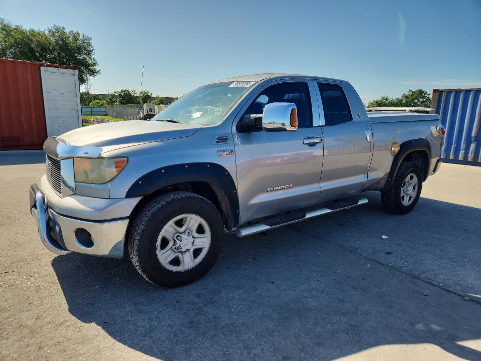 2008 Toyota Tundra VIN 5TFRV541X8X033888 COPART salvage auction — SIDE, Fl - Cert Of Title Slvg Rebuildable, sold $3,600 on 2026-07-09 (photo 1)