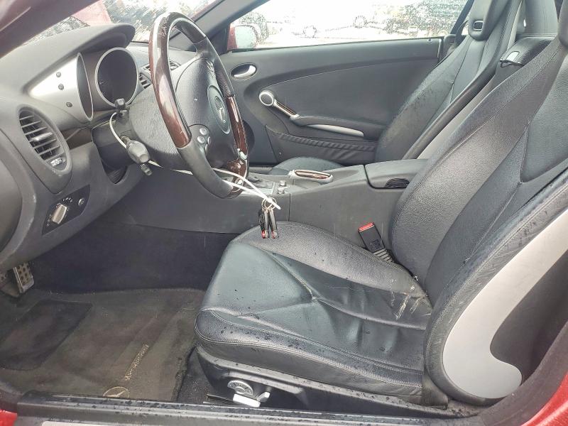 2006 Mercedes-benz Slk-class VIN WDBWK56F66F082186 COPART salvage auction — HAIL, Oh - Cert Of Title-Salvage, sold $1,650 on 2026-07-14 (photo 7)