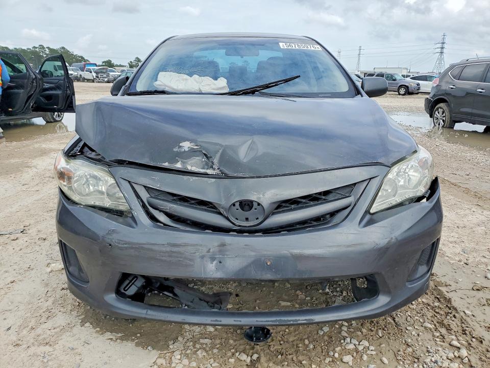 2012 Toyota Corolla VIN 5YFBU4EE2CP060865 COPART salvage auction — FRONT END, Tx - Salvage Vehicle Title, sold $1,500 on 2026-07-07 (photo 5)