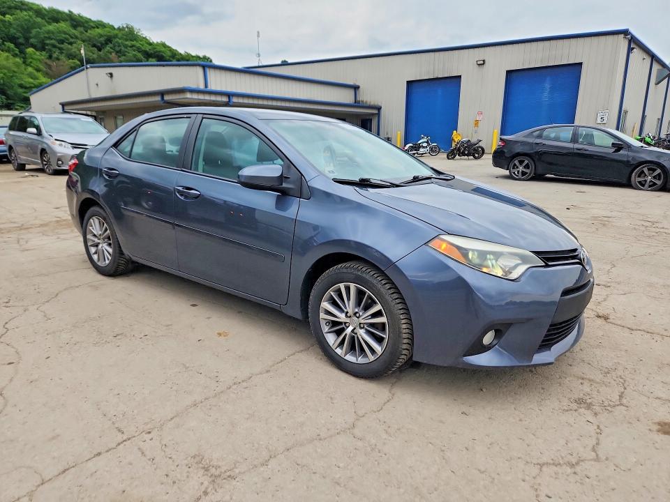 2014 Toyota Corolla VIN 2T1BURHEXEC202567 COPART salvage auction — FRONT END, Pa - Certificate Of Salvage, sold $2,900 on 2026-07-02 (photo 4)
