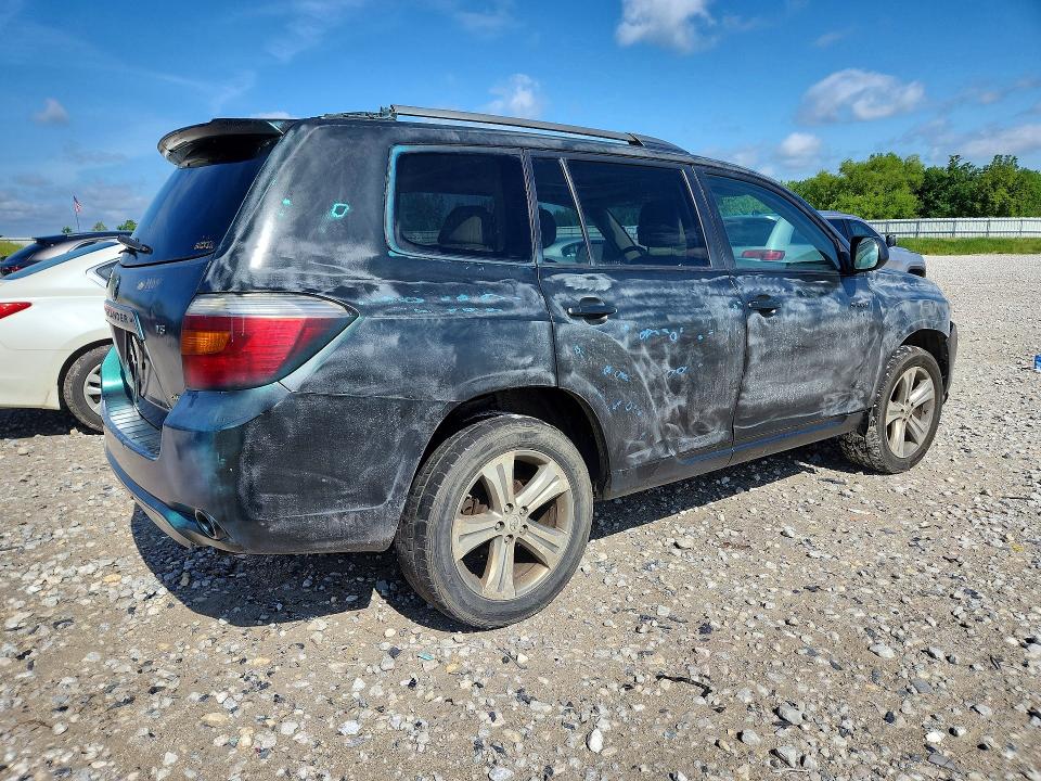 2009 Toyota Highlander VIN JTEES43A192123217 COPART salvage auction — ALL OVER, Mi - Dealer Only Clean Title, sold $975 on 2026-07-13 (photo 3)