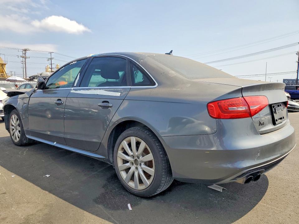 2015 Audi A4 VIN WAUAFAFL0FN034295 COPART salvage auction — FRONT END, Tx - Dis/Dlr/Exp Only Clean Title, sold $450 on 2026-07-22 (photo 2)