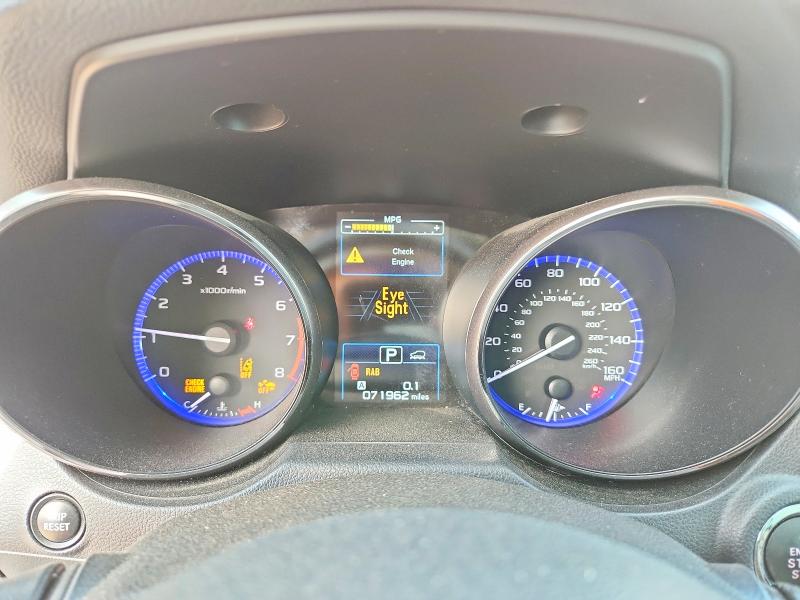 2019 Subaru Outback VIN 4S4BSETC4K3275616 COPART salvage auction — WATER/FLOOD, Tx - Salvage Title-Flood Damage, sold $5,400 on 2026-07-02 (photo 9)