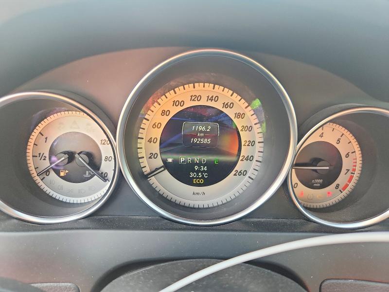 2013 Mercedes-benz C-klasse VIN WDDGF8JB5DA797802 COPART salvage auction — FRONT END, Qc - Gravement Accidente, sold $575 on 2026-07-28 (photo 9)