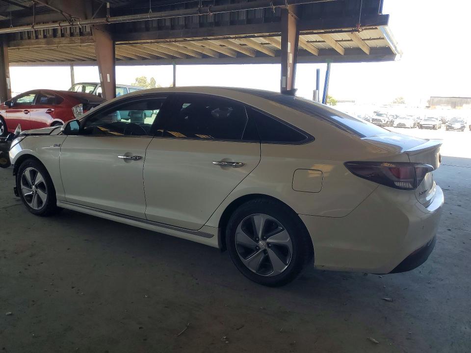2016 Hyundai Sonata hybrid VIN KMHE34L10GA012447 COPART salvage auction — FRONT END, CA - SALVAGE CERTIFICATE, sold $1,800 on 2026-07-02 (photo 2)