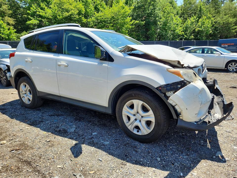2015 Toyota VIN JTMZFREV9FD080284 COPART salvage auction — FRONT END, Md - Cert Of Salvage > 75% Damage, sold $2,700 on 2026-07-24 (photo 4)