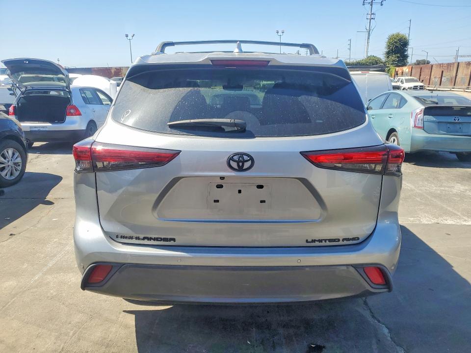 2020 Toyota Highlander VIN 5TDDZRBH6LS053639 COPART salvage auction — SIDE, Ca - Salvage Certificate, sold $16,400 on 2026-07-10 (photo 6)