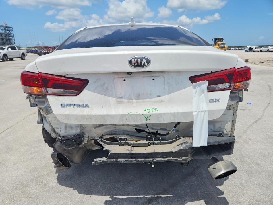 2019 Kia Optima VIN 5XXGU4L19KG339629 COPART salvage auction — REAR END, La - Cert Of Title-Salvage, sold $1,600 on 2026-07-08 (photo 6)