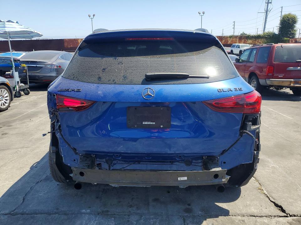 2024 Mercedes-benz Gla-klasse amg VIN W1N4N5BB6RJ609897 COPART salvage auction — SIDE, Ca - Salvage Certificate, sold $15,700 on 2026-07-08 (photo 6)