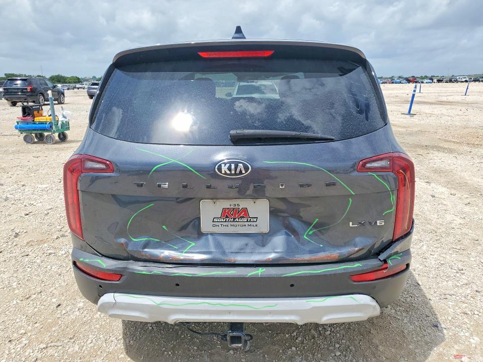 2020 Kia VIN 5XYP24HCXLG060414 COPART salvage auction — FRONT END, Tx - Salvage Vehicle Title, sold $5,500 on 2026-07-09 (photo 6)