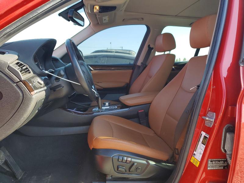 2017 BMW X3 VIN 5UXWZ7C50H0V85947 COPART salvage auction — REAR END, Ca - Salvage Certificate, sold $3,450 on 2026-07-22 (photo 7)