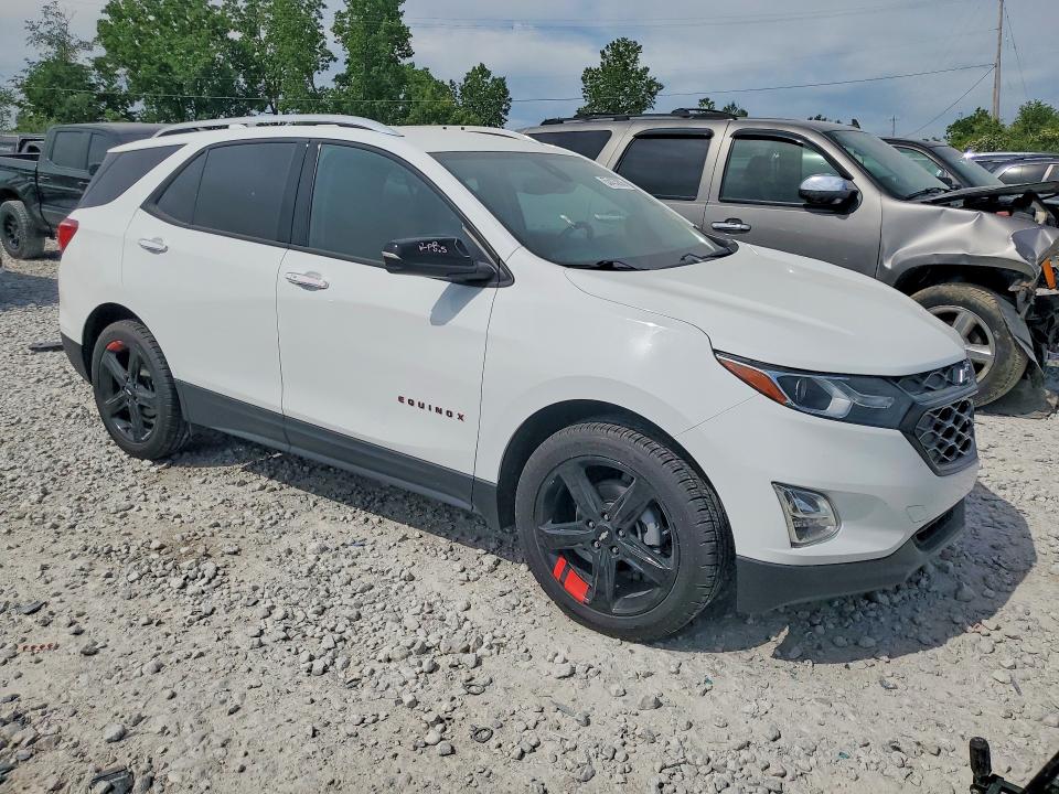 2020 Chevrolet Equinox VIN 2GNAXXEV2L6168612 COPART salvage auction — FRONT END, Mi - Certificate Of Title, sold $7,400 on 2026-07-02 (photo 4)