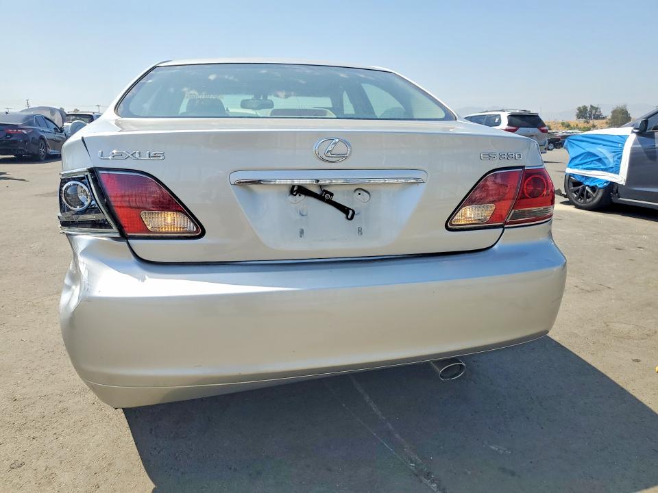 2006 Lexus Es 330 VIN JTHBA30G165147636 COPART salvage auction — FRONT END, CA - SALVAGE CERTIFICATE, sold $425 on 2026-07-15 (photo 6)