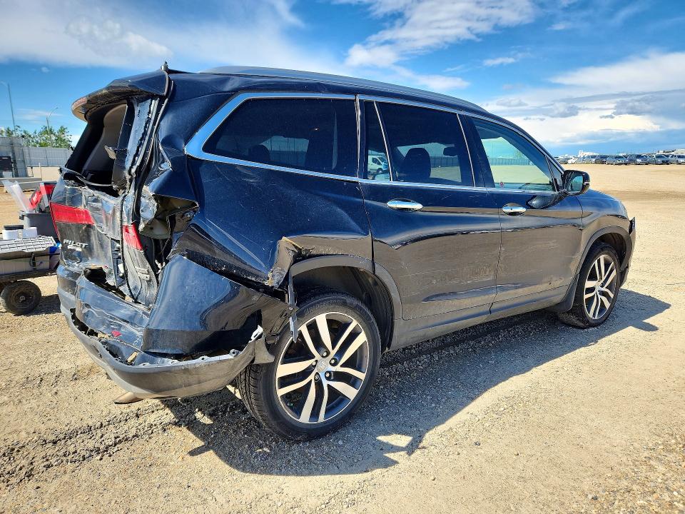 2016 Honda Pilot VIN 5FNYF6H91GB510165 COPART salvage auction — REAR END, Ab - Bos - Salvage, sold $4,450 on 2026-07-09 (photo 3)