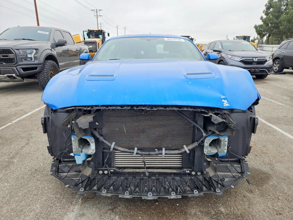 2019 Ford Mustang VIN 1FA6P8TH6K5118913 COPART salvage auction — FRONT END, Ca - Salvage Certificate, sold $4,900 on 2026-07-02 (photo 5)