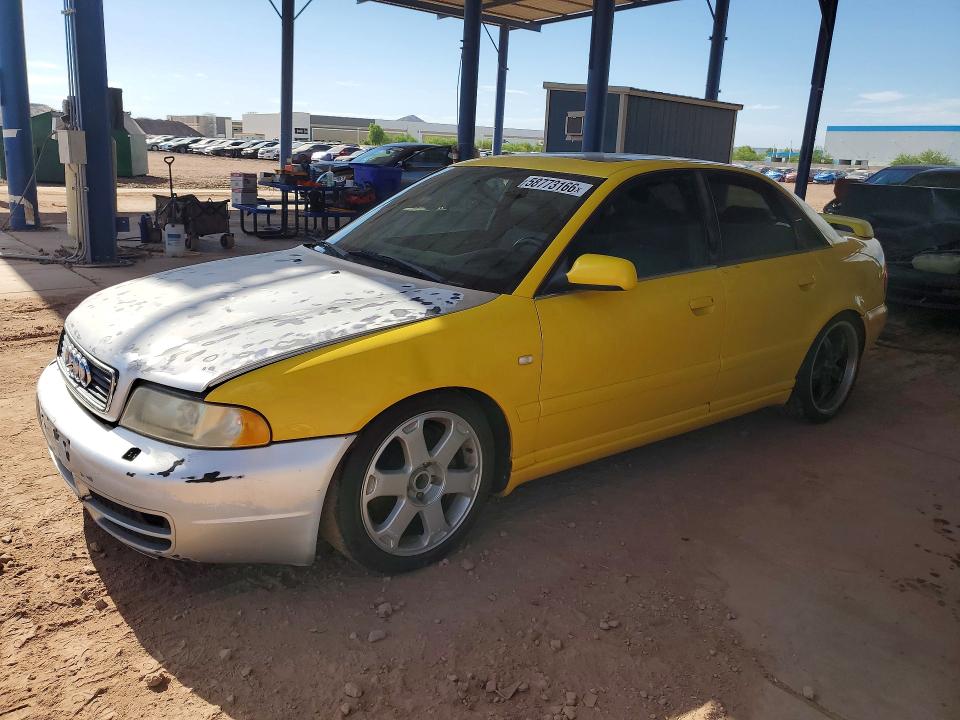 2000 Audi S4 VIN WAUDD68D1YA046214 COPART salvage auction — MINOR DENT/SCRATCHES, AZ - CERT OF TITLE-RESTORED SALVAGE, sold $2,450 on 2026-07-31 (photo 1)