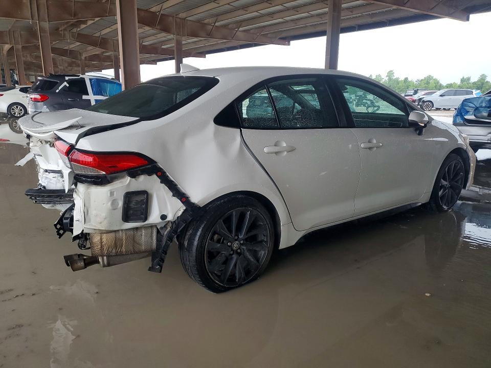 2024 Toyota Corolla VIN 5YFS4MCE4RP174118 COPART salvage auction — REAR END, TX - SALVAGE VEHICLE TITLE, sold $500 on 2026-07-28 (photo 3)