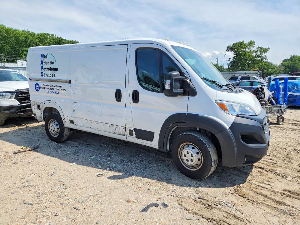 2023 Ram Promaster city VIN 3C6LRVVGXPE510757 COPART salvage auction — REAR END, Va - Cert Of Title - Salvage, sold $4,150 on 2026-07-29 (photo 4)