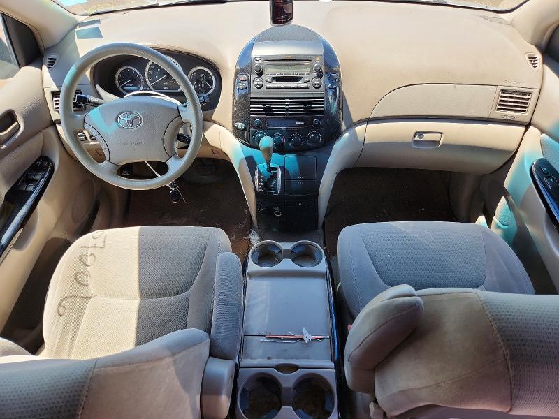 2004 Toyota Sienna VIN 5TDZA23CX4S162579 COPART salvage auction — REAR END, Il - Salvage Certificate, sold $725 on 2026-07-21 (photo 8)