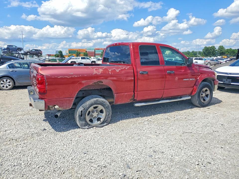 2007 Dodge Ram 1500 VIN 1D7HU18277S258586 COPART salvage auction — REAR END, OH - CERT OF TITLE-SALVAGE, sold $225 on 2026-07-02 (photo 3)