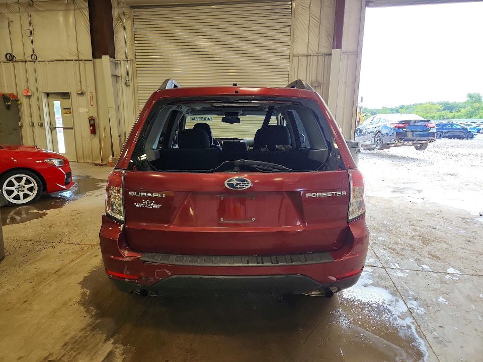 2009 Subaru Forester VIN JF2SH63669H778002 COPART salvage auction — REAR END, Wi - Junked Vehicle Bill Of Sale, sold $325 on 2026-07-13 (photo 6)