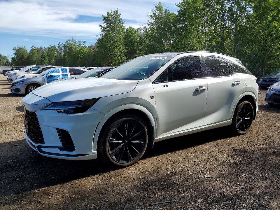 2023 Lexus Rx 500h VIN 2T2BCMEA0PC004540 COPART salvage auction — VANDALISM, ON - PERMIT NO BRAND - UNFIT, sold $21,150 on 2026-07-21 (photo 1)