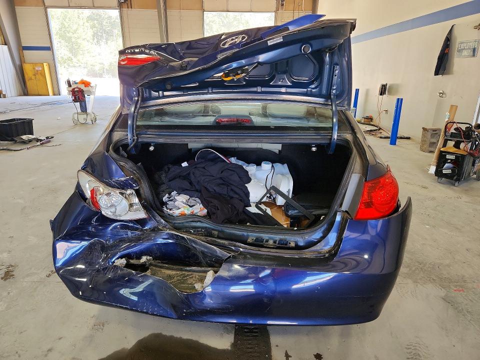 2008 Hyundai Elantra VIN KMHDU46D98U542057 COPART salvage auction — REAR END, Va - Cert Of Title - Salvage, sold $650 on 2026-07-17 (photo 6)