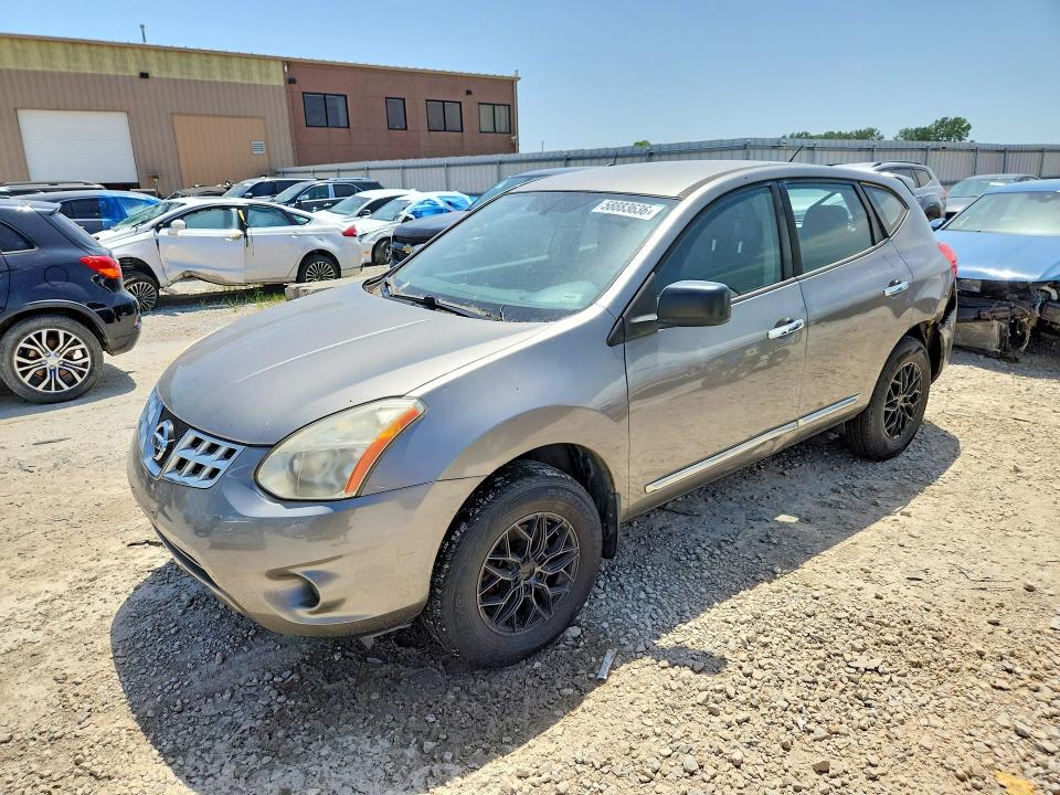 2012 Nissan Rogue VIN JN8AS5MV3CW406555 COPART salvage auction — REAR END, Mo - Salvage Certificate Of Title, sold $250 on 2026-07-30 (photo 1)