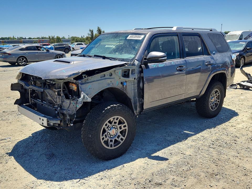2015 Toyota 4runner VIN JTEBU5JR2F5226913 COPART salvage auction — FRONT END, Ut - Salvage Certificate, sold $1,200 on 2026-07-28 (photo 1)