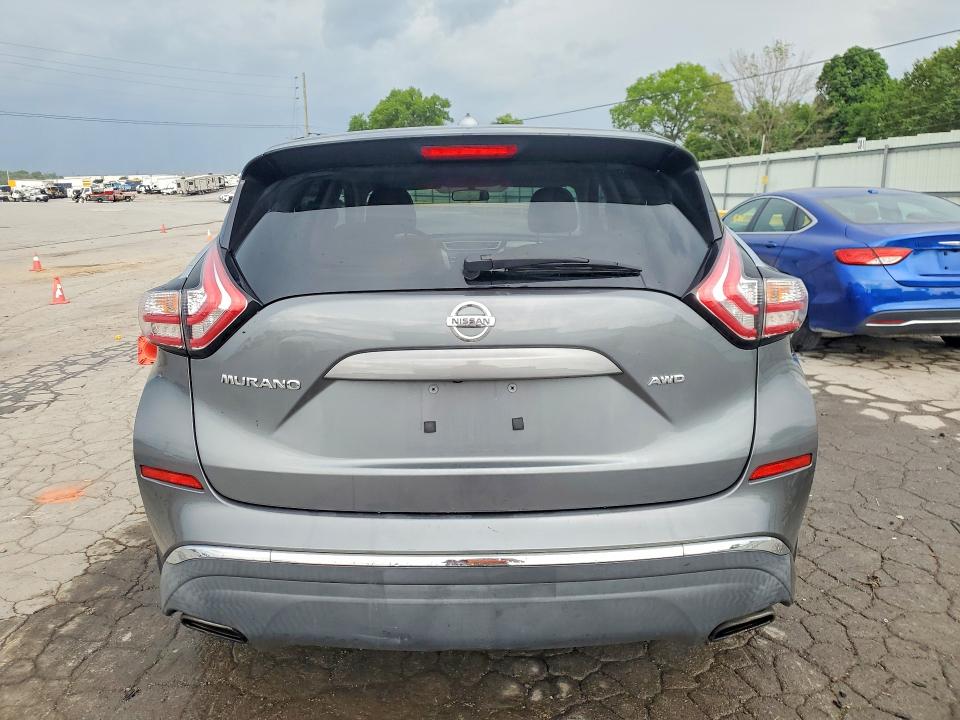 2015 Nissan Murano VIN 5N1AZ2MH4FN253299 COPART salvage auction — FRONT END, Tn - Salvage Certificate, sold $150 on 2026-07-06 (photo 6)