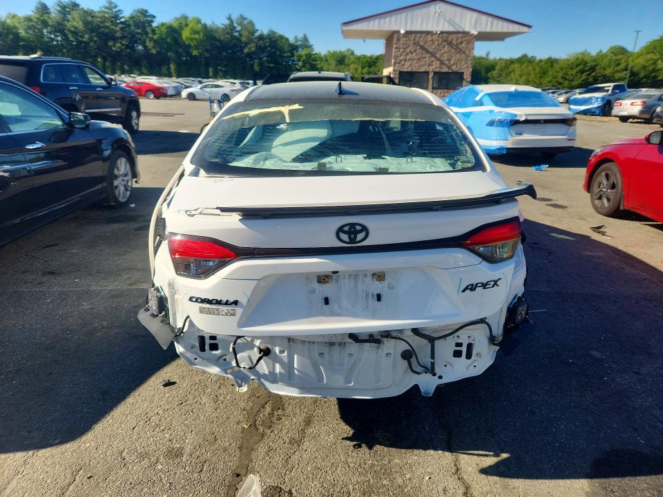 2022 Toyota Corolla VIN 5YFT4MCE3NP135809 COPART salvage auction — REAR END, WV - SALVAGE CERTIFICATE, sold $7,400 on 2026-07-28 (photo 6)