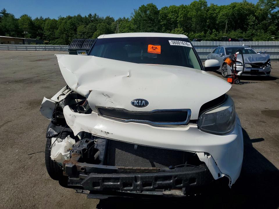 2016 Kia Soul VIN KNDJN2A22G7386035 COPART salvage auction — FRONT END, Ri - Salvage Certificate Of Title, sold $450 on 2026-07-16 (photo 5)
