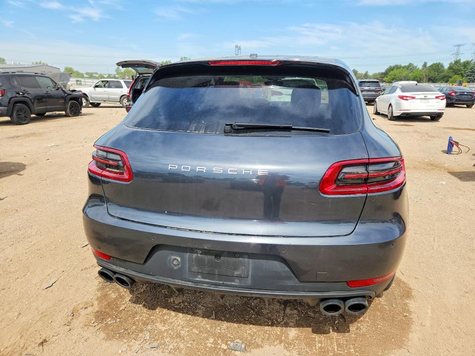 2017 Porsche Macan VIN WP1AA2A58HLB02436 COPART salvage auction — VANDALISM, Il - Salvage Certificate, sold $9,000 on 2026-07-21 (photo 6)