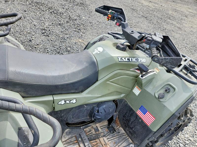 2021 Hisun Tactic 750 VIN A6HSDWZ0AMB000118 COPART salvage auction — ROLLOVER, WA - BILL OF SALE, sold $550 on 2026-07-23 (photo 5)