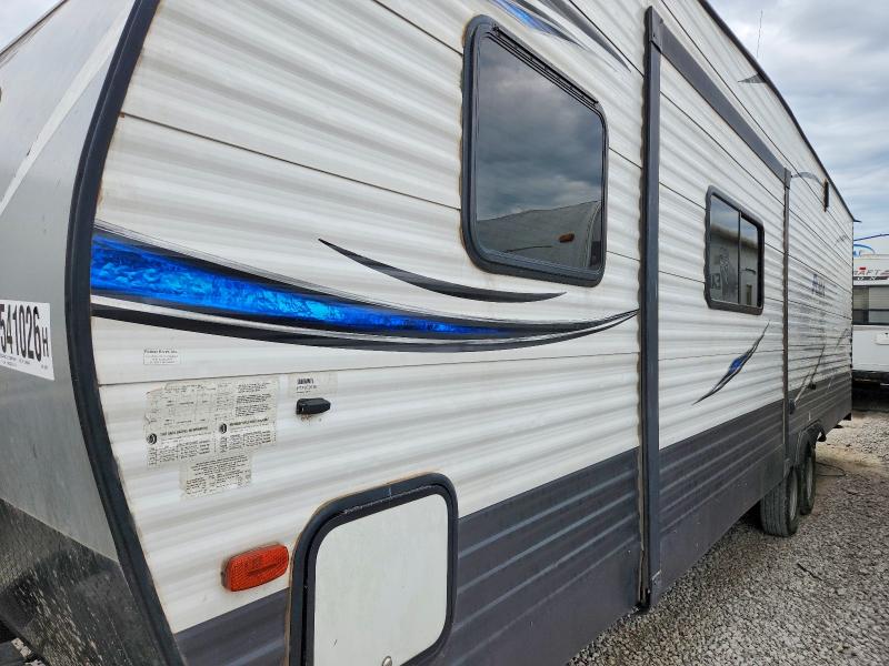 2018 Foresriver VIN 4X4TPTE28JP072619 COPART salvage auction — HAIL, OK - CERT OF TITLE-SALVAGE, sold $7,200 on 2026-07-09 (photo 9)