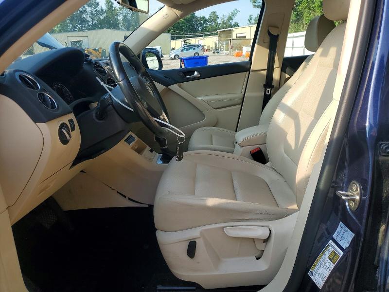 2016 Volkswagen Tiguan VIN WVGAV7AX2GW602587 COPART salvage auction — MINOR DENT/SCRATCHES, Nc - Dealer Only Clean Title, sold $1,550 on 2026-07-10 (photo 7)